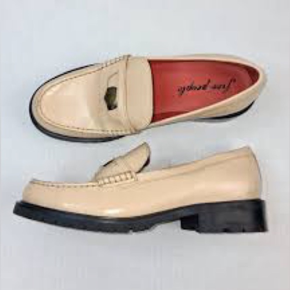 NEW Free People Liv Camel Penny Loafer, size 7